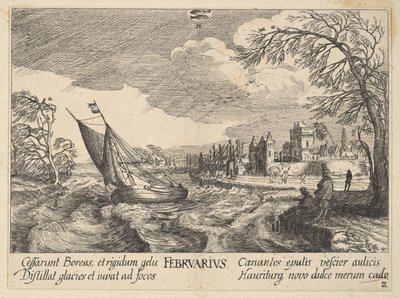 februar 1628-29. av Wenceslaus Hollar