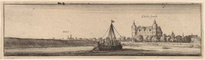Gelderspach, ca. 16321636. av Wenceslaus Hollar