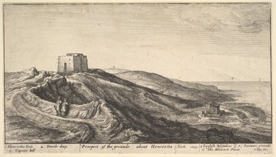 Henrietta Fort, ca. 1670. av Wenceslaus Hollar