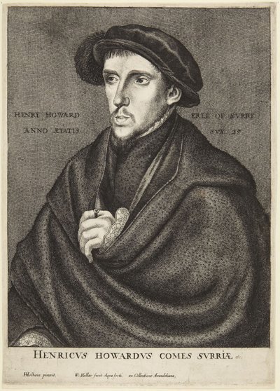 Henry Howard, jarl av Surrey av Wenceslaus Hollar