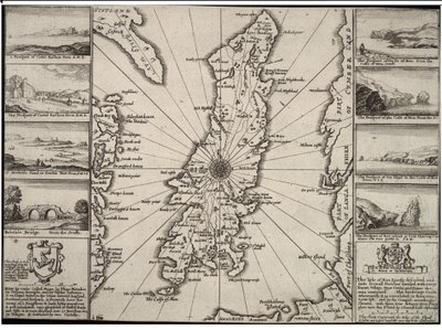 Isle of Man av Wenceslaus Hollar