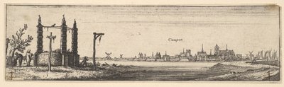 Kampen, 1642-44. av Wenceslaus Hollar