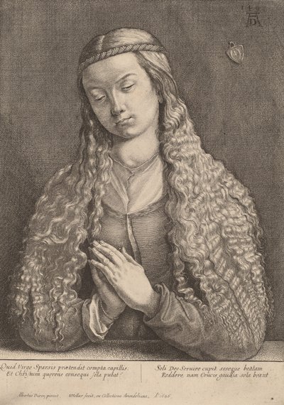 Katharine Furlegerin, 1646. av Wenceslaus Hollar
