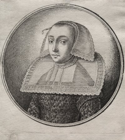Kjøpmannskone fra Hanan av Wenceslaus Hollar