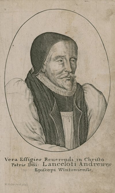 Lancelot Andrewes av Wenceslaus Hollar
