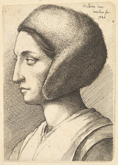Margaret Giggs, 1648. av Wenceslaus Hollar