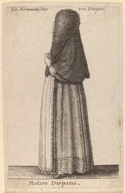 Diepanas kone av Wenceslaus Hollar