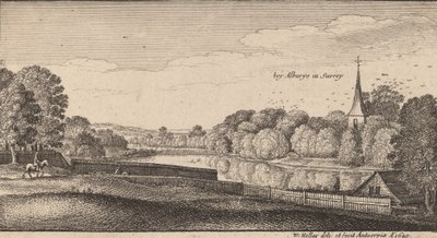 Nær Albury, 1645. av Wenceslaus Hollar