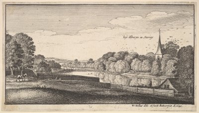 Nær Albury, 1645. av Wenceslaus Hollar