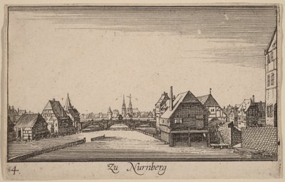 Nürnberg av Wenceslaus Hollar