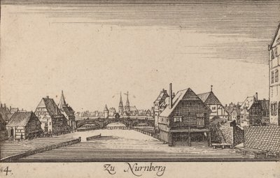 Nürnberg, 1635. av Wenceslaus Hollar