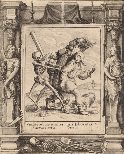 Peddler, 1651. av Wenceslaus Hollar