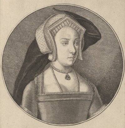 Prinsesse Mary, datter av Henry VIII av England, 1647., 1647. av Wenceslaus Hollar