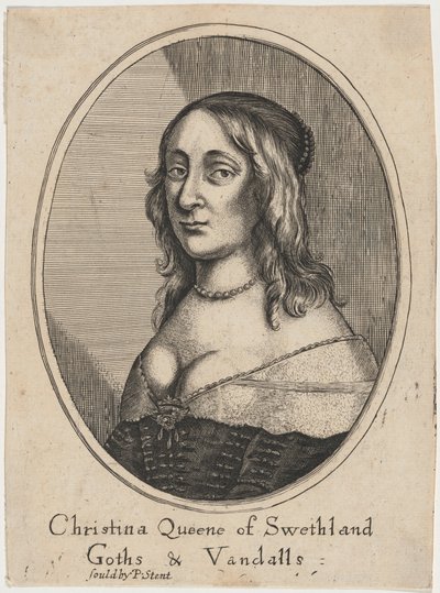 Dronning Christina av Wenceslaus Hollar