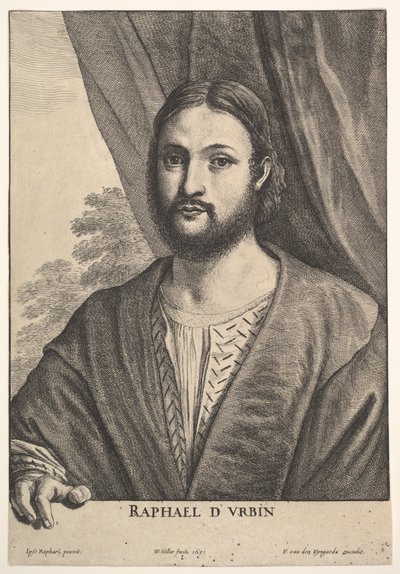 Raphael, 1651. av Wenceslaus Hollar