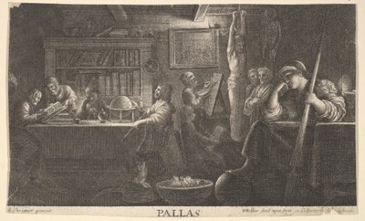 Pallas rike, 1646. av Wenceslaus Hollar