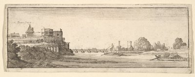Regensburg, 1652-77. av Wenceslaus Hollar
