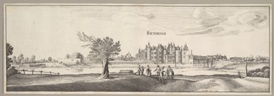 Richmond Palace, 1638. av Wenceslaus Hollar