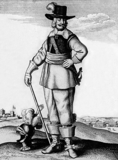 Robert Devereux, tredje jarl av Essex av Wenceslaus Hollar