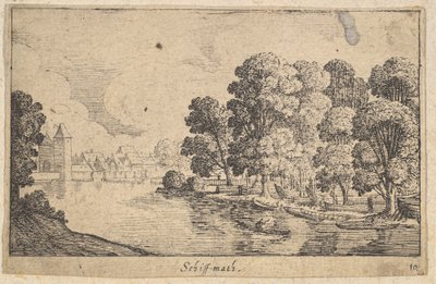 Schiff-math, 1625-77. av Wenceslaus Hollar