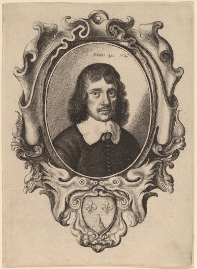 Selvportrett av Wenceslaus Hollar