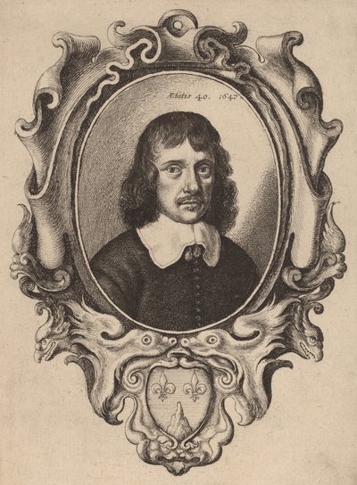 Selvportrett, 1647. av Wenceslaus Hollar