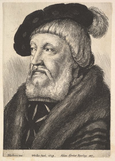 Sir William Butts, 1649. av Wenceslaus Hollar
