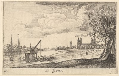 Speyer, 1635. av Wenceslaus Hollar