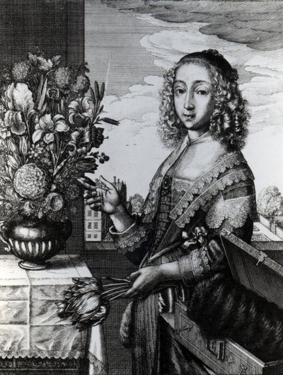 Våren, 1641 av Wenceslaus Hollar