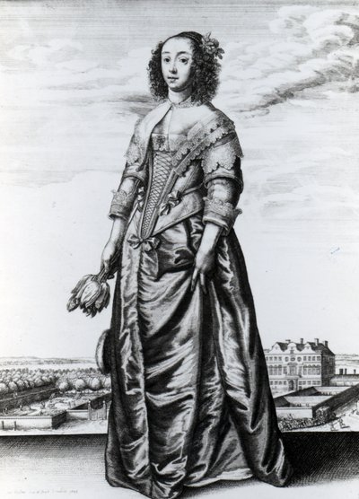 Vår, 1643 (etsing) av Wenceslaus Hollar