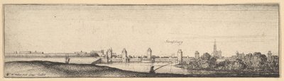 Strasbourg, 1642-44. av Wenceslaus Hollar