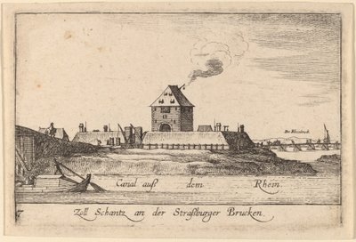 Strasbourg: Bompengehuset av Wenceslaus Hollar