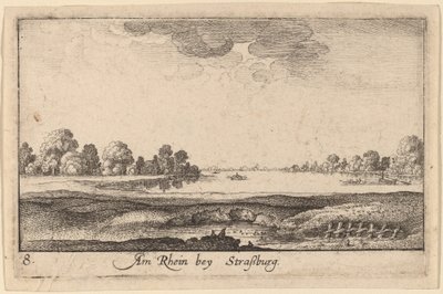 Strasbourg: Bompengehuset av Wenceslaus Hollar
