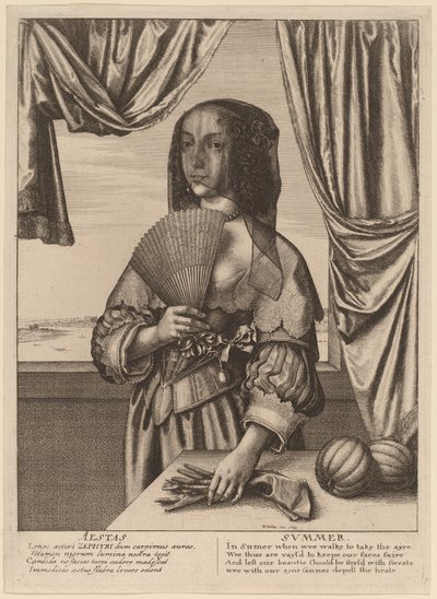 Sommer av Wenceslaus Hollar