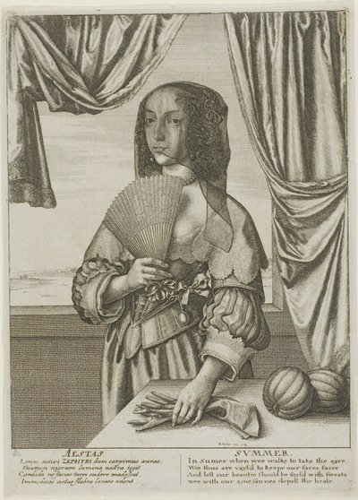 Sommer av Wenceslaus Hollar