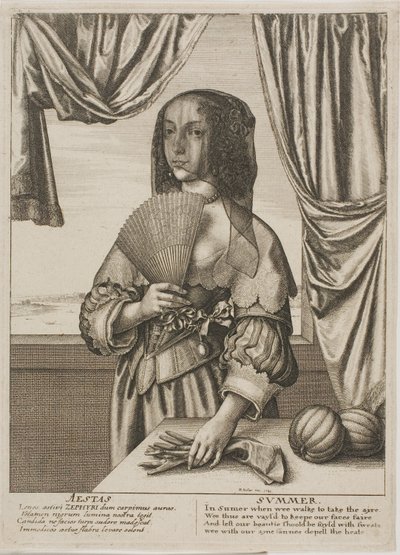 Sommer av Wenceslaus Hollar