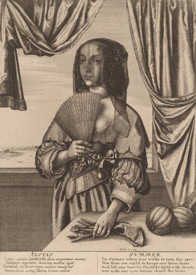 Sommeren, 1641. av Wenceslaus Hollar