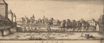 Sommer: Badeplassen, ca. 16281629. av Wenceslaus Hollar