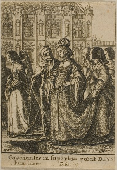 Keiserinnen og døden av Wenceslaus Hollar