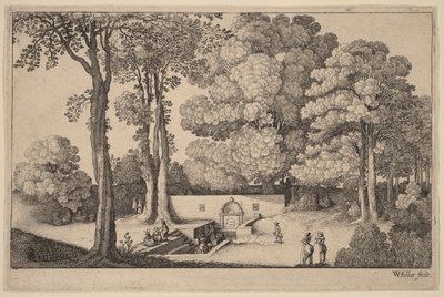 Mineralkilden av Wenceslaus Hollar