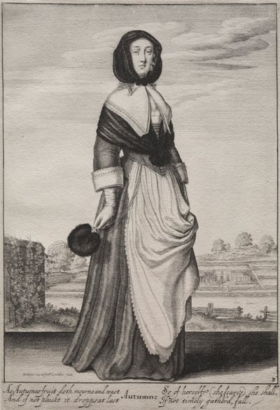 Årstidene: Høst av Wenceslaus Hollar