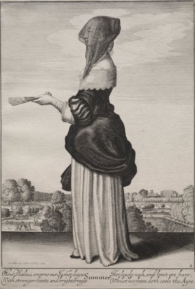 Årstidene: Sommer av Wenceslaus Hollar