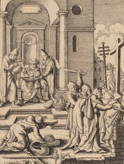 Håndvasken. av Wenceslaus Hollar