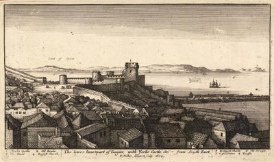 Den nedre indre delen av Tanger av Wenceslaus Hollar