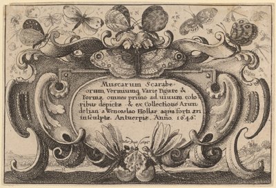 Tittelside av Wenceslaus Hollar