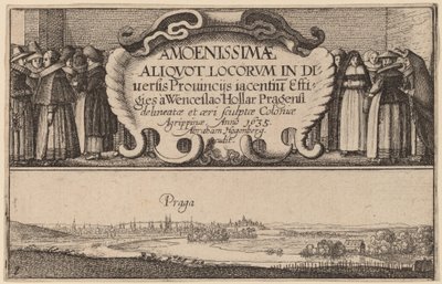 Tittelside av Wenceslaus Hollar