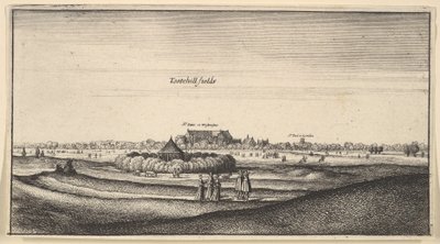 Tootehill fields... Prospekt, 1625-77 av Wenceslaus Hollar