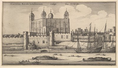 Tower of London av Wenceslaus Hollar