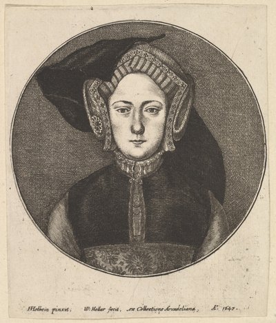 Ukjent kvinne, 1647. av Wenceslaus Hollar