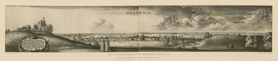 Utsikt over Greenwich etset i 1637 av Wenceslaus Hollar